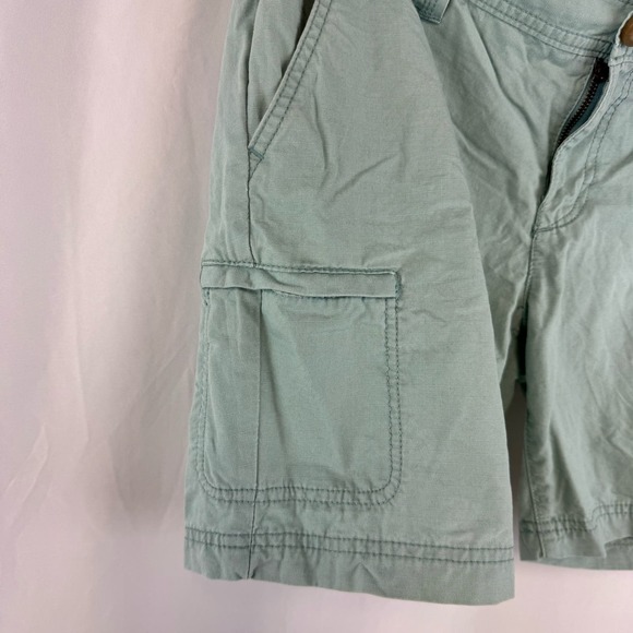 Eddie Bauer Women’s Lightweight Summer Trail Shorts Sea Blue size 8 - Picture 4 of 10